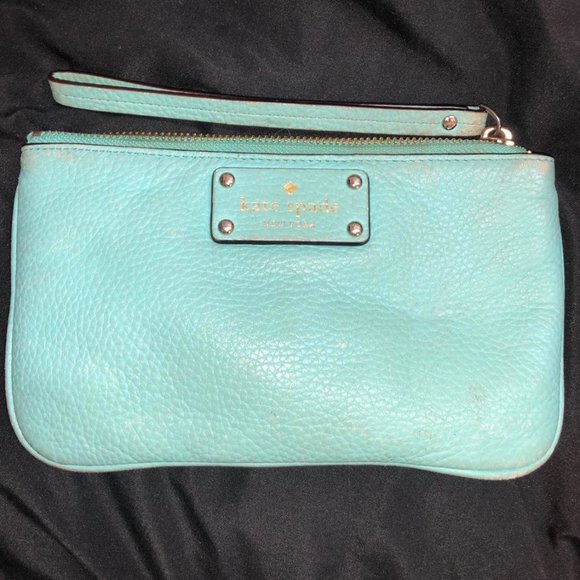 Kate spade teal wallet - Picture 1 of 3